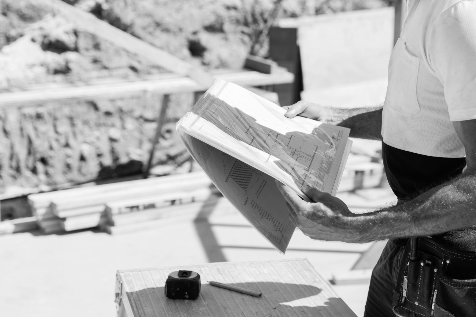 Builder on site